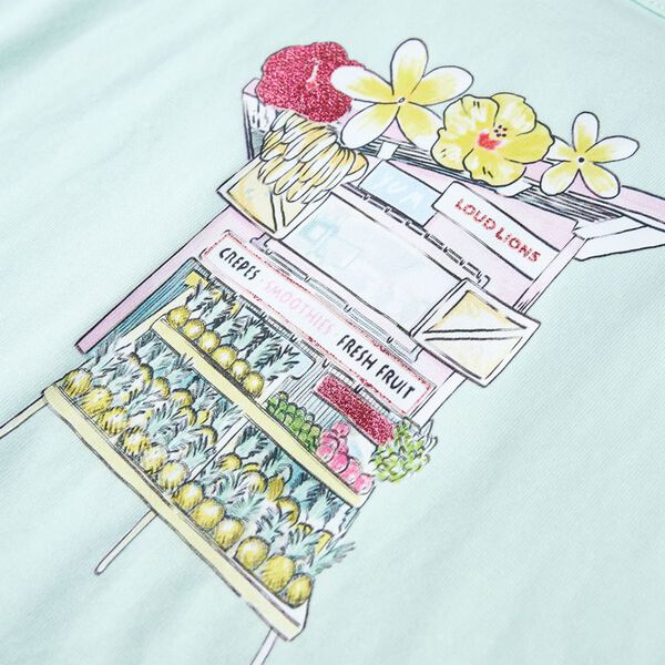 Débardeur pour enfants menthe clair 140