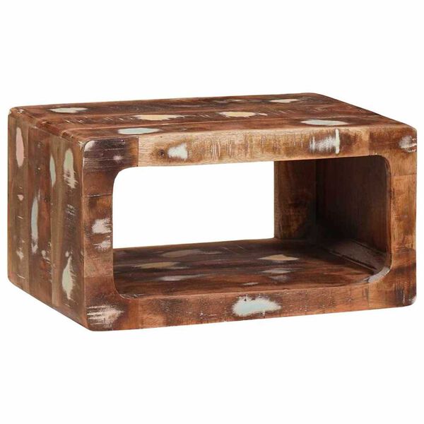 vidaXL Tables de chevet 45 x 30 x 24 cm bois de récupération massif