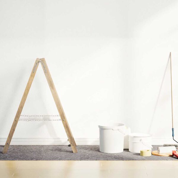 vidaXL B&acirc;che de protection contre peinture 25 m 280 g/m&sup2; gris