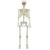 vidaXL Squelette d'Halloween Blanc 155 x 38.5 cm Plastique