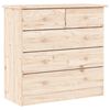 vidaXL Buffet ALTA 77x35x165 cm bois massif de pin