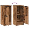 vidaXL Buffet vieux bois 30x30x70 cm bois d'ingénierie