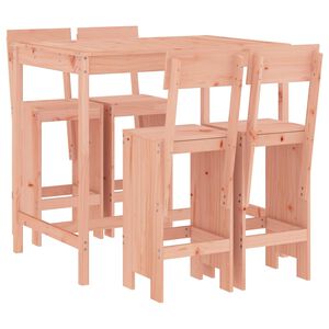 vidaXL Ensemble de bar de jardin 5 pcs bois massif de Douglas