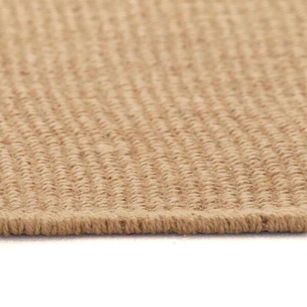 vidaXL Tapis en jute avec support en latex 70 x 130 cm Naturel