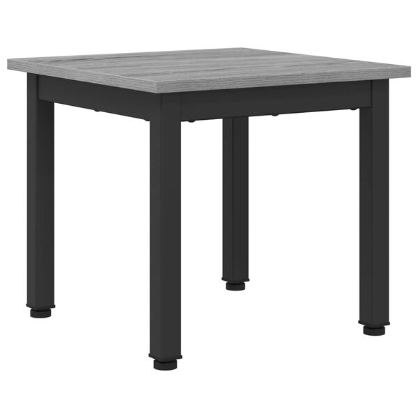 vidaXL Table basse Gris Sonoma 40 x 40 x 36 cm Bois d'ing&eacute;nierie