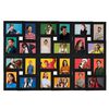 vidaXL Collage de cadres photo pour photo de 24x(13x18 cm) Noir MDF