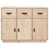 vidaXL Buffet 100x40x75 cm Bois massif de pin