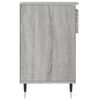 vidaXL Armoire à chaussures Sonoma gris 102x36x60 cm Bois d'ingénierie
