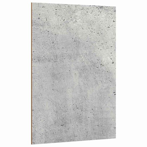 vidaXL Panneaux d&eacute;coratifs 12 pcs Gris b&eacute;ton 21 x 30 x 0,27 cm