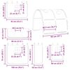 vidaXL Lit superposé sans matelas rose 80x200 cm bois de pin massif