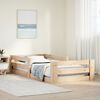 vidaXL Cadre de lit sans matelas 75x190 cm bois de pin massif