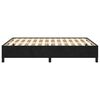 vidaXL Cadre de lit sans matelas noir 140x190 cm velours