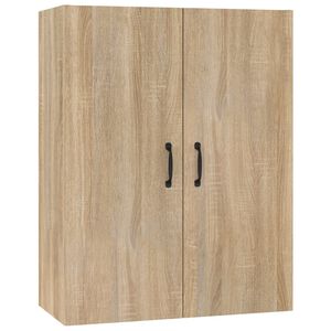 vidaXL Armoire suspendue Ch&ecirc;ne sonoma 69,5x34x90 cm Bois d'ing&eacute;nierie