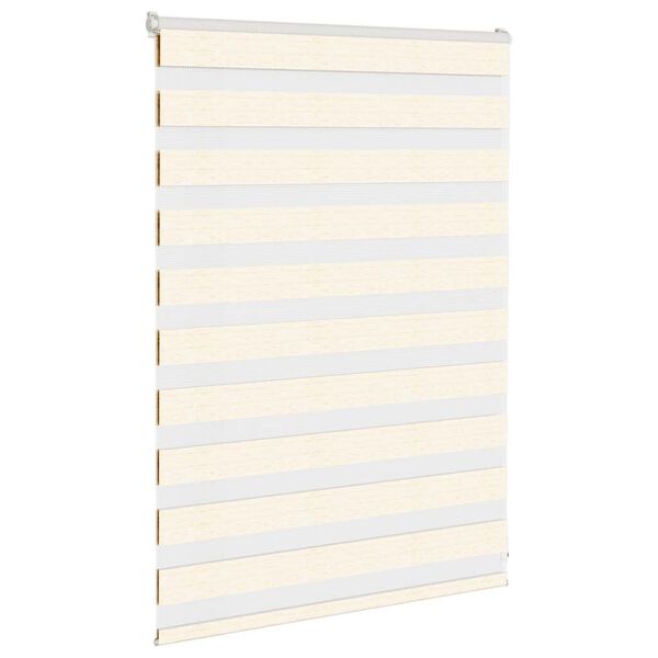 vidaXL Store z&egrave;bre beige marbr&eacute; largeur du tissu 105,9 cm polyester
