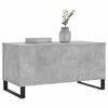 vidaXL Table basse Gris béton 90x44,5x45 cm Bois d'ingénierie