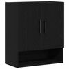 vidaXL Meuble mural 60 x 31 x 70 cm Bois d'ing&eacute;nierie Ch&ecirc;ne noir