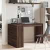 vidaXL Bureau chêne marron 123,5x73,5x75 cm bois d'ingénierie