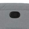 vidaXL Fauteuil inclinable Gris clair Tissu