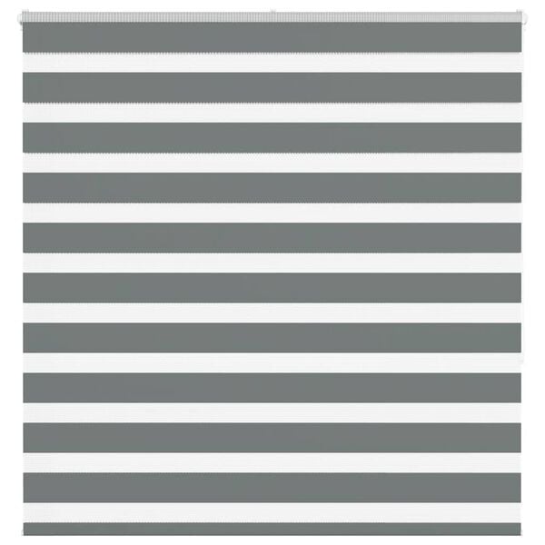 vidaXL Store z&egrave;bre gris fonc&eacute; largeur du tissu 145,9 cm polyester