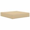 vidaXL Coussin de canap&eacute; d'ext&eacute;rieur 3 pcs Beige Polyester