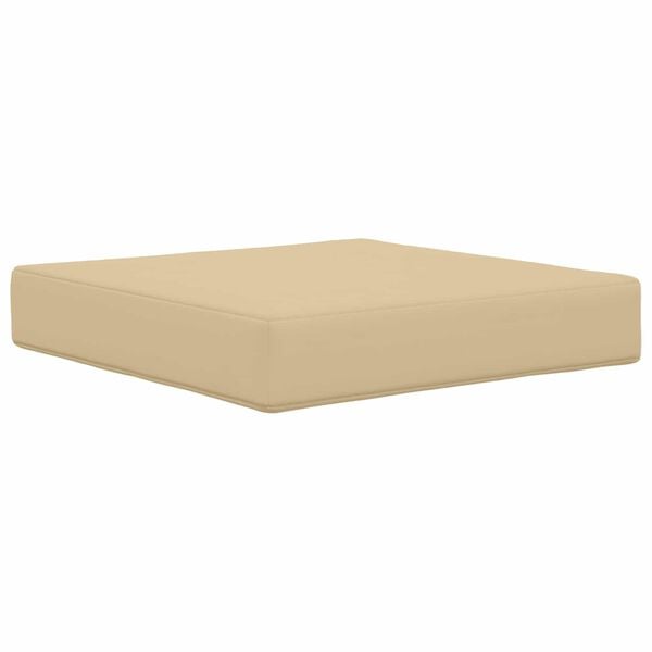 vidaXL Coussin de canap&eacute; d'ext&eacute;rieur 3 pcs Beige Polyester