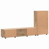 vidaXL Ensemble meuble TV FLORIN Ch&ecirc;ne artisanal Bois d'ing&eacute;nierie