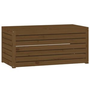 vidaXL Bo&icirc;te de jardin marron miel 101x50,5x46,5 cm bois massif de pin