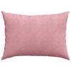 vidaXL Coussins de canap&eacute; 2 pcs Rose 70 x 50 cm