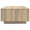 vidaXL Table basse Ch&ecirc;ne Sonoma 95 x 55 x 31 cm Bois d'ing&eacute;nierie