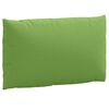 vidaXL Coussins de palette lot de 3 vert m&eacute;lang&eacute; tissu