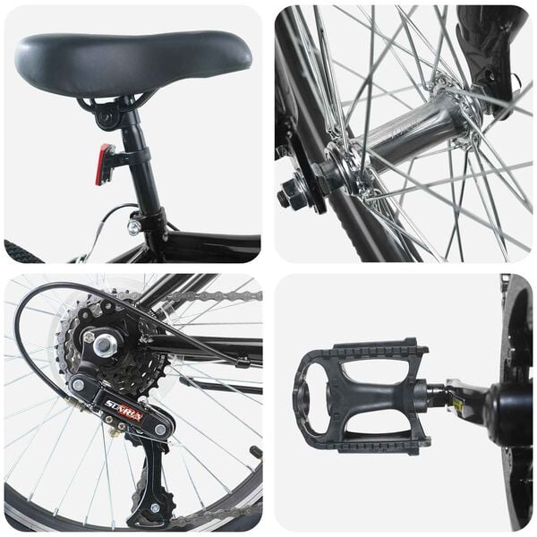 vidaXL V&eacute;lo pour Enfants 20 Pouces 6-Speed