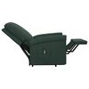 vidaXL Fauteuil Vert fonc&eacute; Tissu