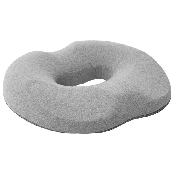 vidaXL Coussin d&rsquo;assise Couleur unie Gris clair 42 x 36,5 x 8 cm