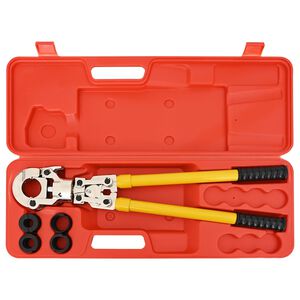vidaXL Pince &agrave; sertir hydraulique 16-20-26-32 mm