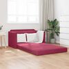 vidaXL Canap&eacute;-Lit 110cm Bordeaux Velours