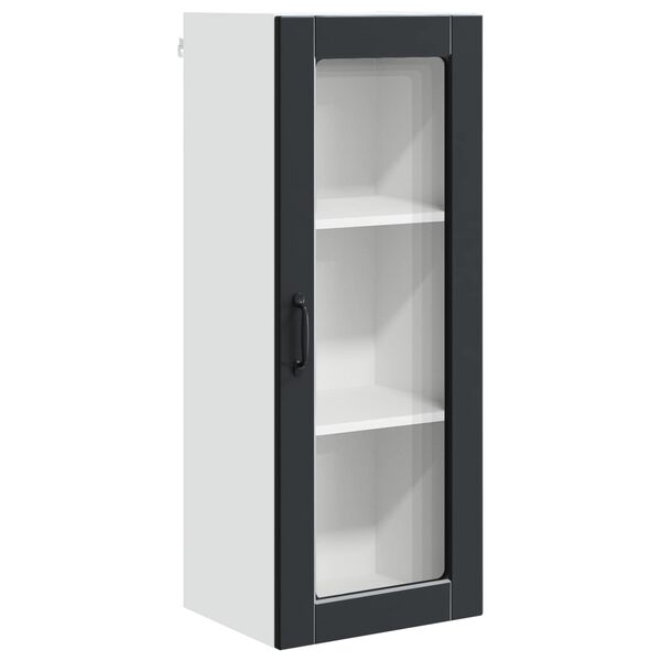 vidaXL Armoire de cuisine Noir 40 x 31 x 100 cm Bois d'ing&eacute;nierie