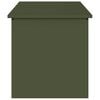 vidaXL Bo&icirc;te de Rangement Ext&eacute;rieure Vert olive 100 x 50,5 x 50 cm