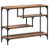 vidaXL Table console Bois ancien 100 x 30 x 75 cm Bois d'ing&eacute;nierie