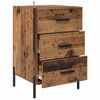vidaXL Cabinet de chevet Bois ancien 40 x 40 x 66 cm Bois d'ingénierie