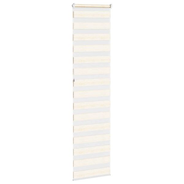 vidaXL Store z&egrave;bre beige marbr&eacute; largeur du tissu 50,9 cm polyester
