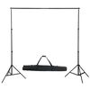 vidaXL Kit de studio photo avec &eacute;clairage et toile de fond