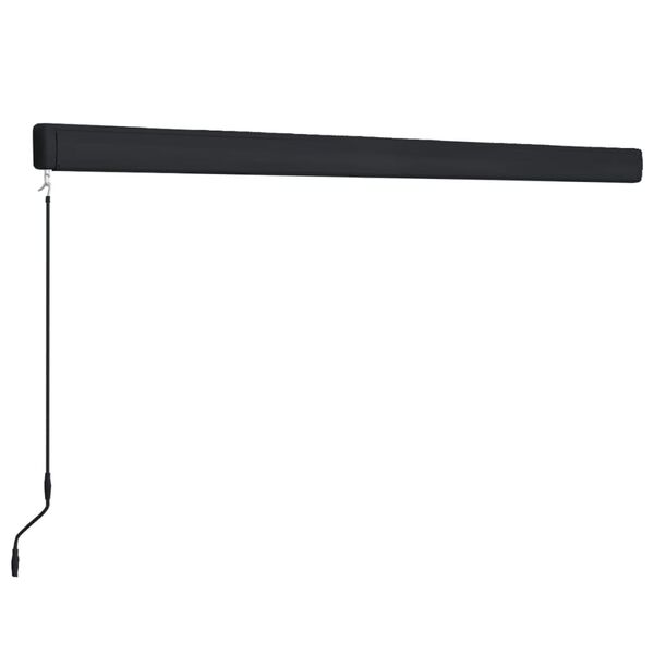 vidaXL Store &agrave; cassette manuel 400x300 cm Bleu et blanc