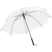 vidaXL Parapluie Transparent 107 cm