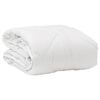 vidaXL Duvet toutes saisons avec oreiller 2 pcs Blanc Microfibre