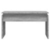 vidaXL Table basse Sonoma gris 68x50x38 cm Bois d'ingénierie