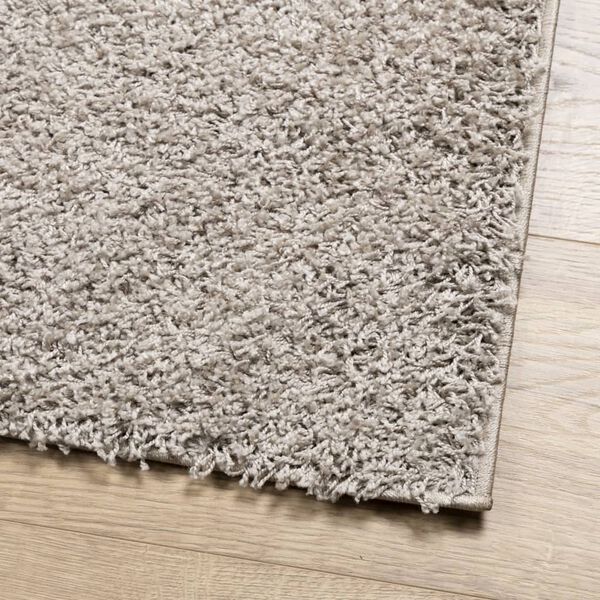 vidaXL Tapis shaggy PAMPLONA poils longs moderne beige 60x110 cm