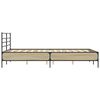 vidaXL Cadre de lit sans matelas chêne sonoma 140x190 cm