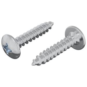 vidaXL Clou auto-perceur 2 pc Zinc&eacute; 4 x 20 mm Acier
