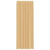 vidaXL Rideaux en voile avec passe-tringles 2 pcs sable