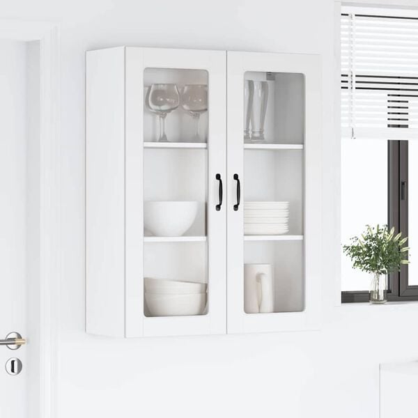vidaXL Armoire de cuisine avec stockage Kalmar Blanc 80 x 31 x 100 cm